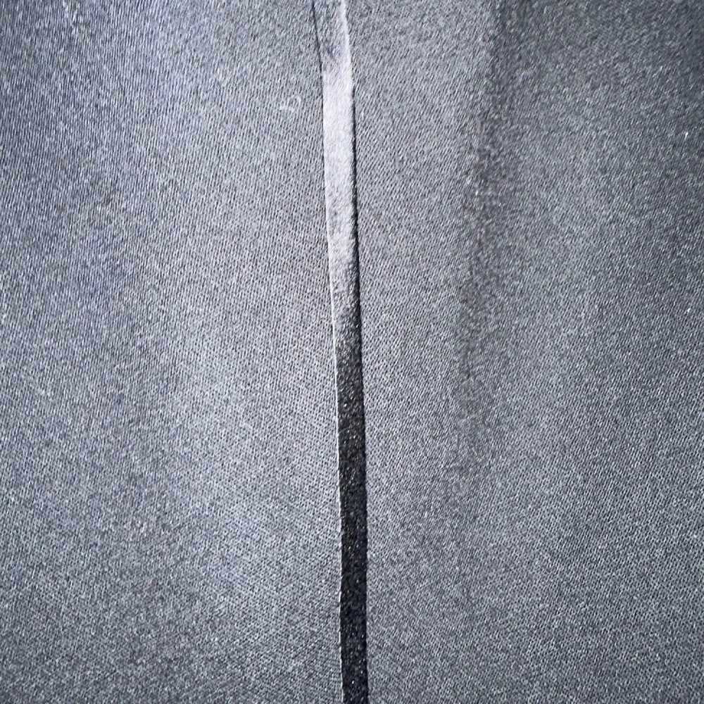 "BLACK FRIDAY SPECIAL" BLACK CREPE TUXEDO SLACKS - Picture 3 of 7